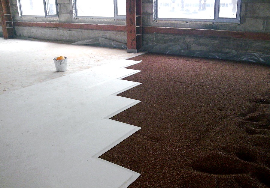 Csináld magad száraz padló esztrich - fektetési technológia