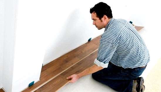 DIY laminált padló - lépésről lépésre