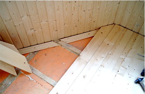 Csináld magad loggia padlószigetelés: lehetőségek a durva szigetelt padló létrehozására