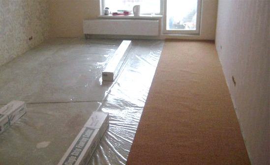 Hogyan fektessünk laminált padlóra - a laminált beton alapra fektetésének jellemzői