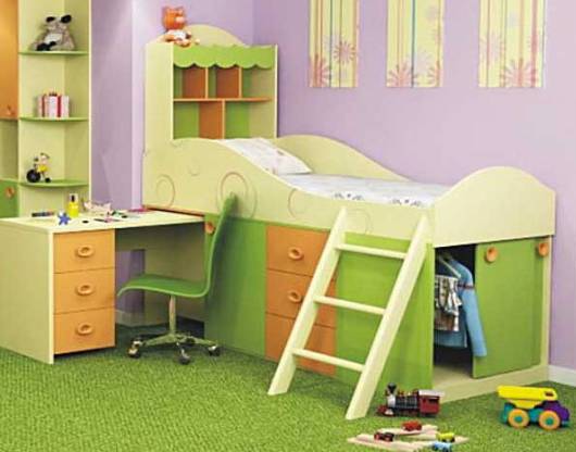 Gyerek emeletes ágyak: példa a tervezésre és a barkácsolásra