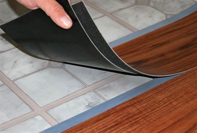 Kvarc vinil csempe: padló jellemzői és felszerelése