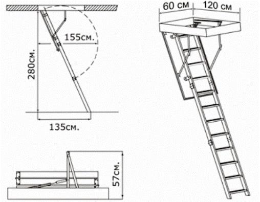 Tetőtéri lépcsők: fajták és barkácsolás