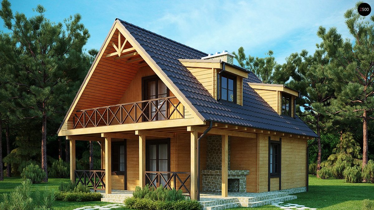 Építési lehetőségek egy 9 x 9-es, tetőtérrel rendelkező vázszerkezetű házhoz