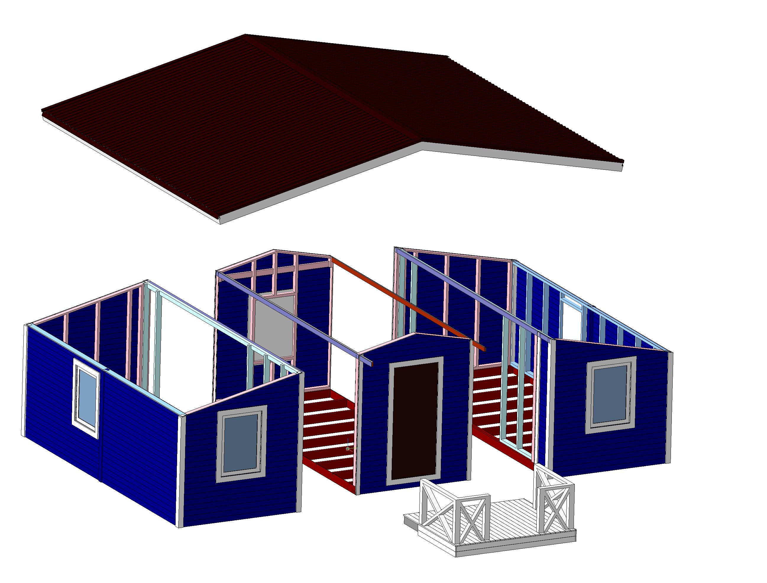 Moduláris ház építése