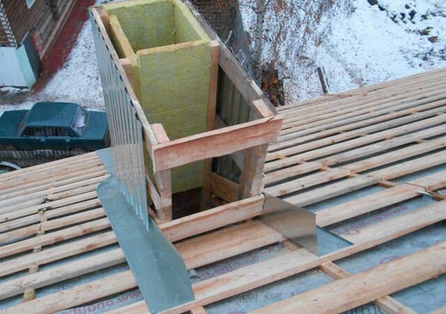 Hogyan készítsünk egy tetőszárnyat a deszkázat alatt - fontolja meg a pálya és a telepítés szabályait saját kezűleg