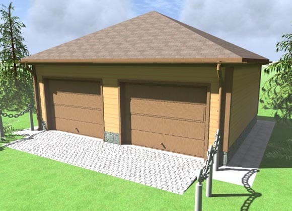 Hogyan készítsünk egy garázs tető: telepítés és elrendezés
