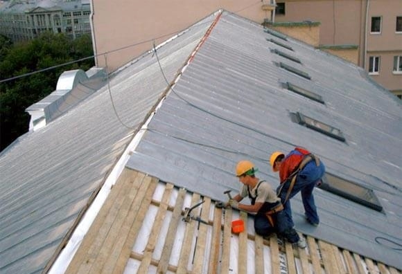 Horganyzott tető javítása - Technológia