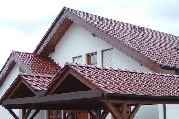 Egy ház tetőszerkezete