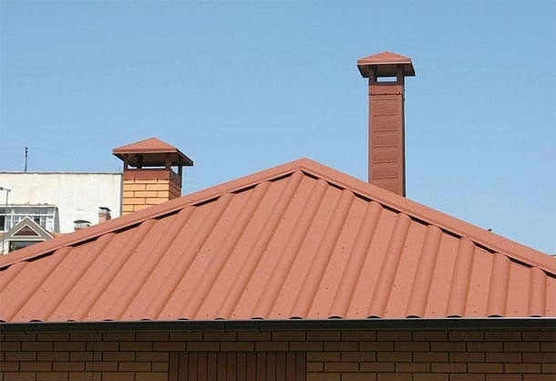Kémény a ház tetején – elhelyezési lehetőségek