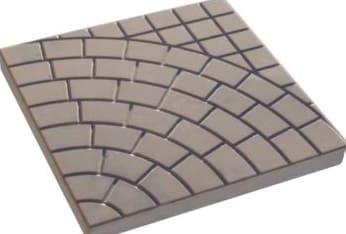 A 350 × 350 × 30 méretű beton burkolólapok előnyei, gyártási technológia