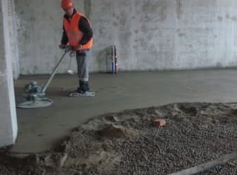 A betonpadlók kiegyenlítése, a cementesztrichek típusai