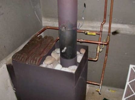 Házi gázkazán készítése: készülék és séma magánház fűtésére