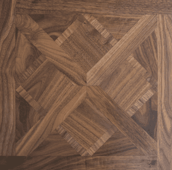 Állandóan jó minőségű padló amerikai dió parketta lappal
