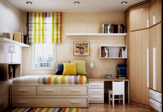 Bútorok egy kis hálószobához - alapvető kiválasztási szabályok