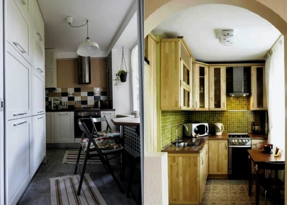 Konyhatervezés Hruscsovban: hogyan tervezzünk belső teret egy kis konyhában
