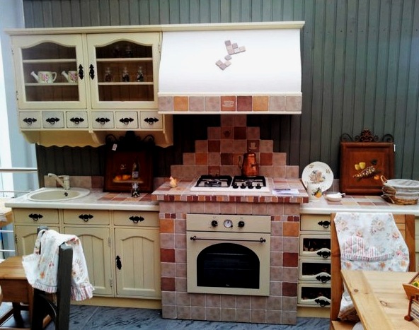Kis konyha tervezése Provence stílusában: hogyan kell felszerelni egy kis konyhát francia módon