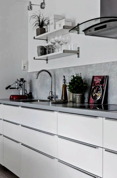 IKEA-stílusú konyhabelső: tervezés, mint egy profi
