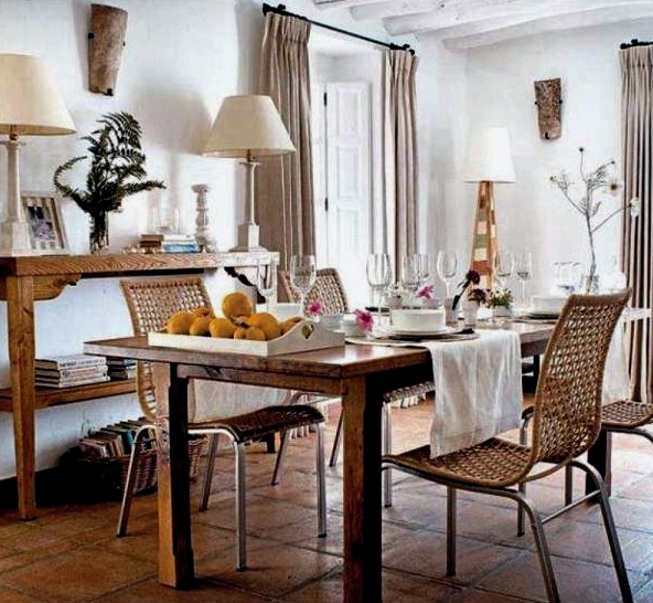 Az ablakok díszítése Provence stílusú konyhában: függönytípusok és fotótervek