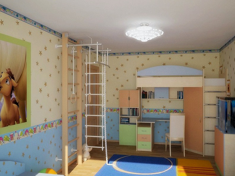 Kényelmes, funkcionális és hangulatos hálószoba egy 12 éves lánynak