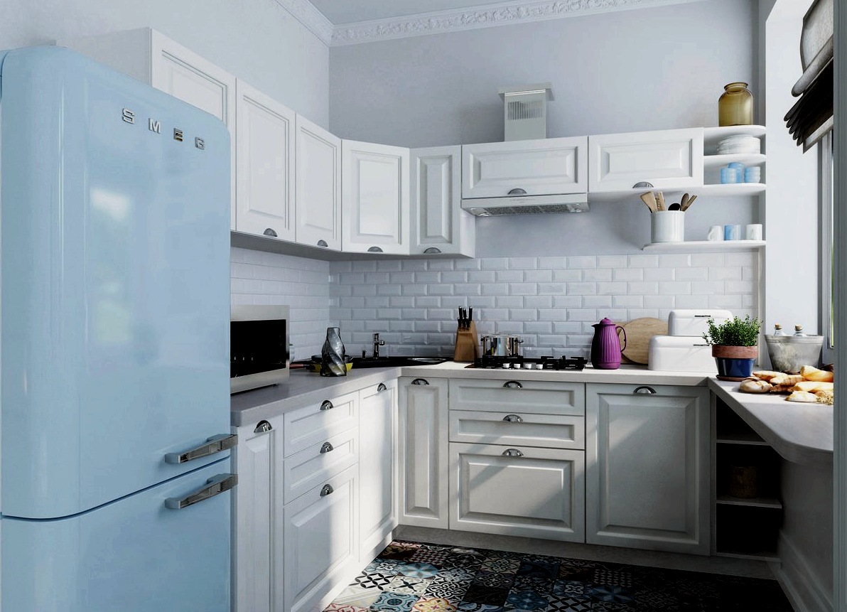 Kis konyha: tervezés és elrendezés, szín- és stílusválasztás