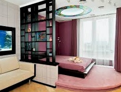 Egy szoba felosztása hálószobára és nappalira: a funkcionalitás egyesítése a belső térben