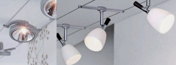 Lámpák a hálószobában - spot világítás szervezése