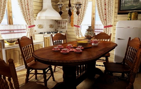 Orosz stílusú konyha: eredetiség és kényelem modern dizájnban