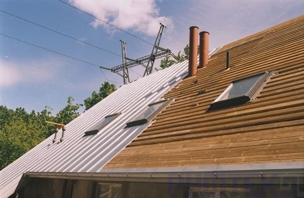 a varratos tető elrendezése