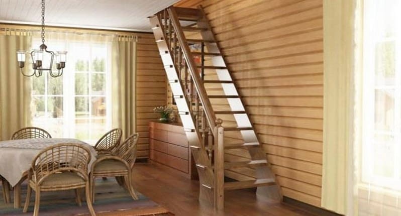 Lépcsők a padlásra: típusok, anyagok, építési elvek