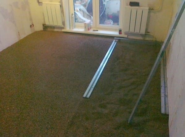 fotó: üreges agyagbeton padlók beágyazása