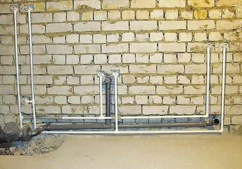 Szekvenciális rendszer a vízvezeték a lakásban fotó