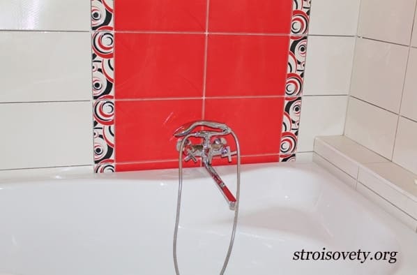 a fürdőszoba csapjának saját kezűleg történő felszerelése fotó