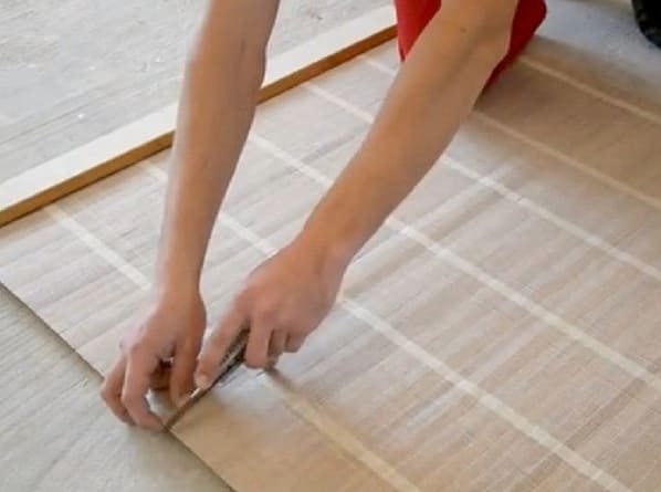 Hogyan kell vágni bambusz tapéta fotó