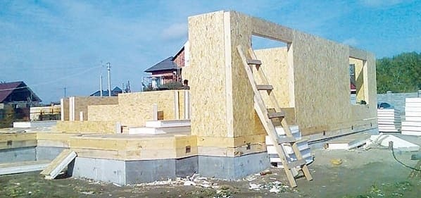 szendvicspanel beépítési fotó