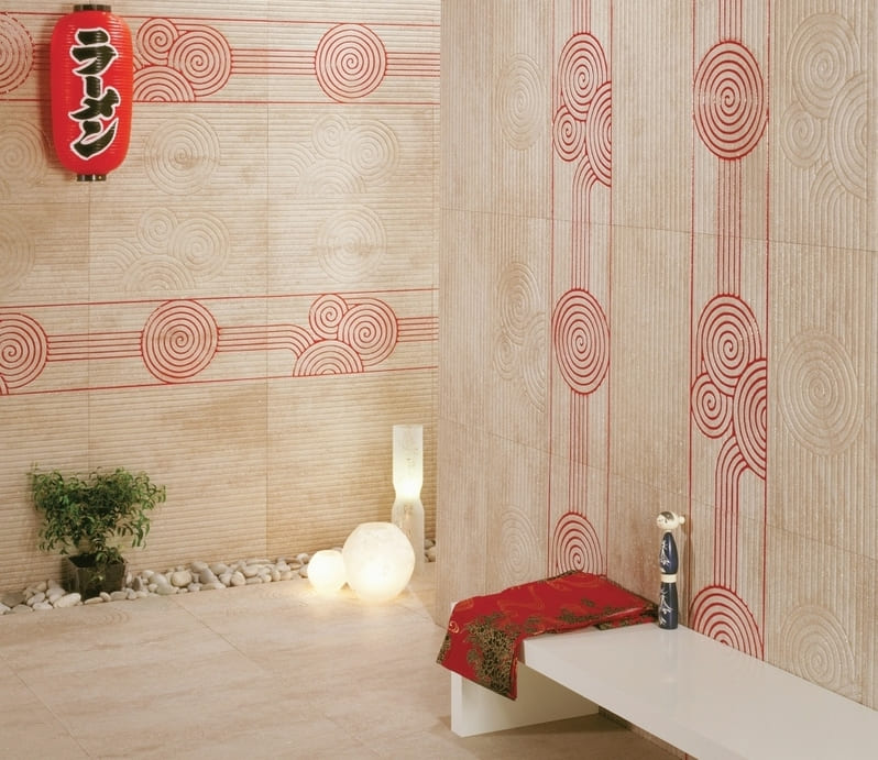Kerama Marazzi csempe a fürdőszobában: Jellemzők, belső felhasználási változatok