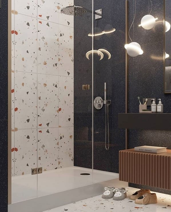 A csempézett zuhanykabin zuhanytálca nélkül - lépésről lépésre útmutató
