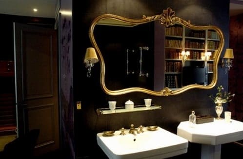 Fekete-fehér fürdőszoba csempe - több mint 80 példa gyönyörű mintákra