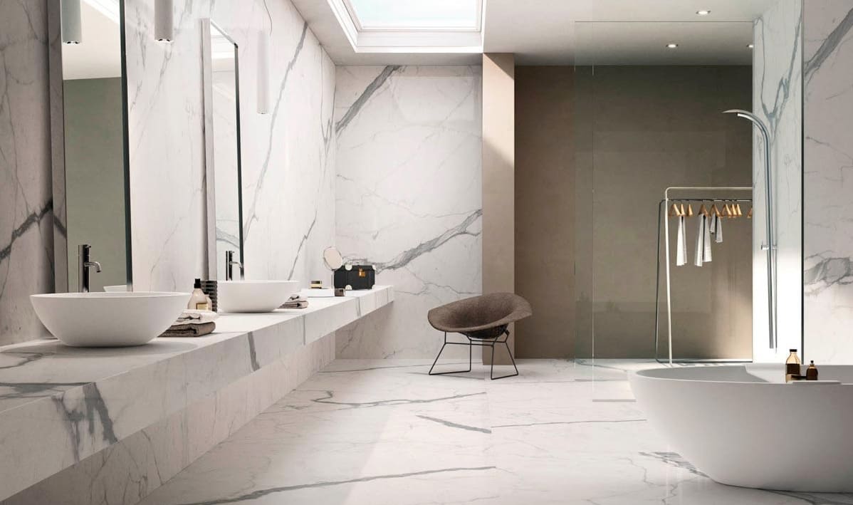 Tervezési lehetőségek márvány fürdőszoba 2