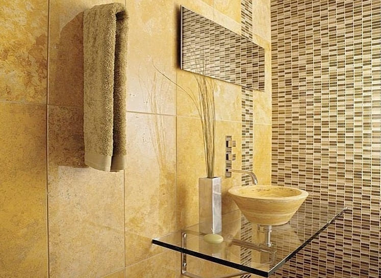 mozaik a fürdőszobában változatok