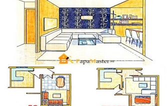 Hogyan tervezzünk egy konyha-nappali egy kis térben