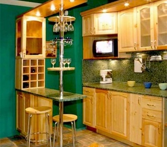 A kis konyhák szokatlan ötleteivel még egy aprócska helyiséget is tömören díszíthet