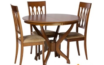 Beltéri csúszó étkezőasztalok: Kerek, ovális, négyzet alakú - melyik asztallap formáját válasszuk