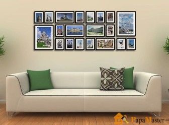 Hasznos tippek a falak fotókkal való díszítéséhez