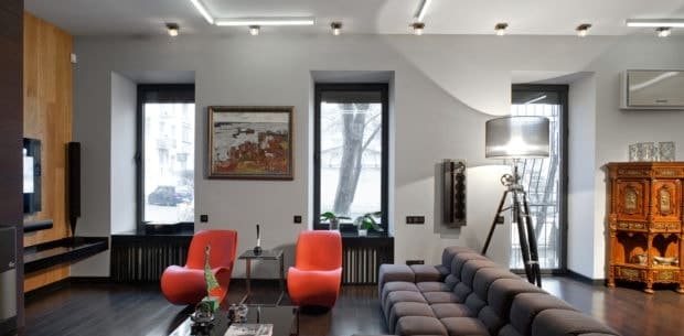 Loft stílus a lakás belsejében: 12 tipp a lakberendezéshez + fotók