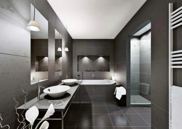bútor minimalizmus a fürdőszobában