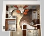 11 Kis lakás tervezési ötlet + fotók