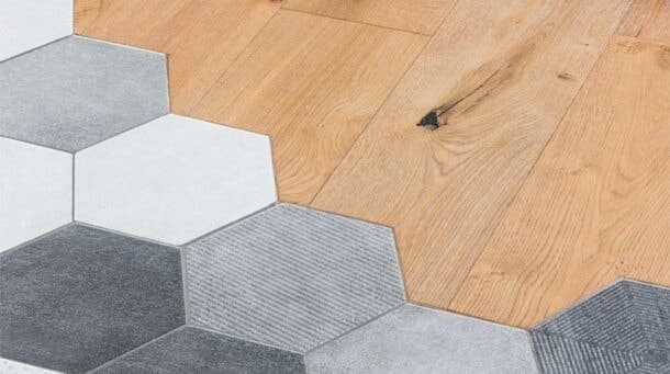 Különböző padlóburkolatok illesztése: 9 tervezési tipp