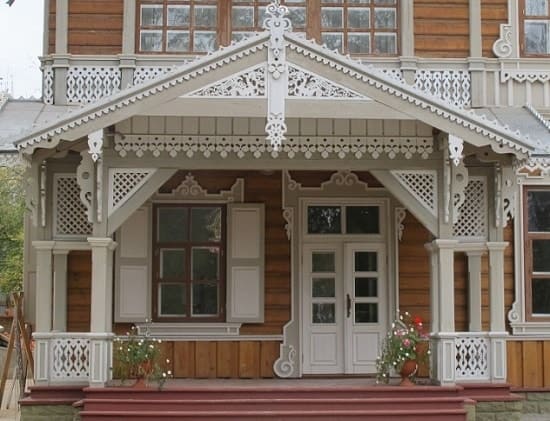 veranda orosz stílusban