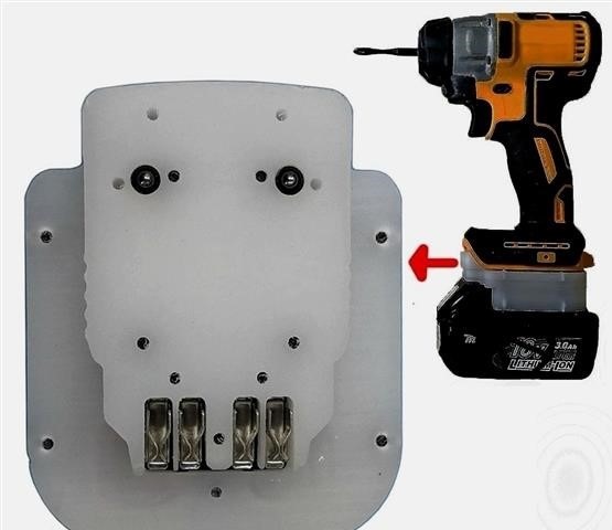 3 hasznos akkumulátor adapter Makita, Dewalt, Milwaukee, Bosch, Ryobi szerszámokhoz